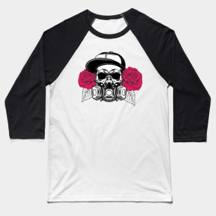 the skull Baseball T-Shirt
